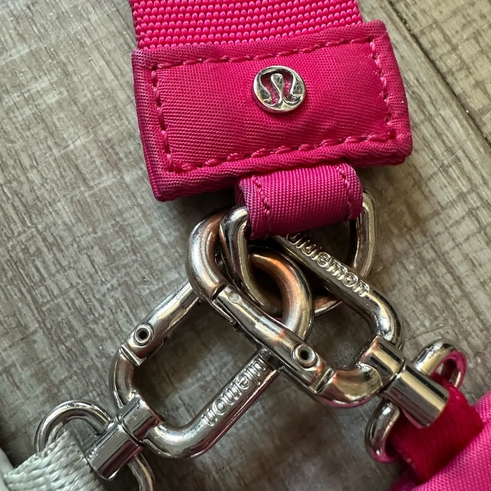 lululemon Pink and White Wristlet - Picture 7 of 8